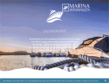 Tablet Screenshot of marina-winningen.com
